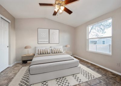 Model bedroom