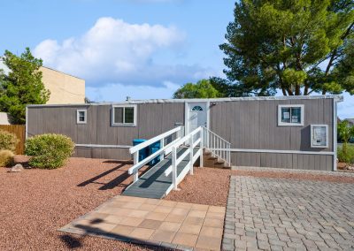 Community office building exterior