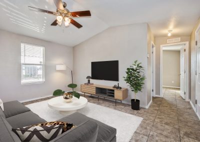 Model living room