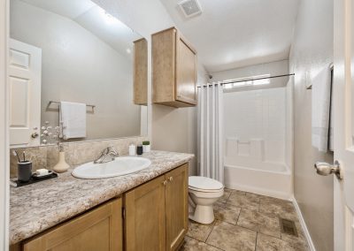 Model bathroom